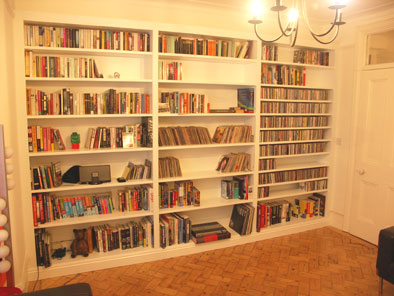 fitted bookcase